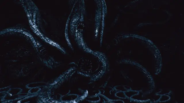Writhing tentacles in the dark